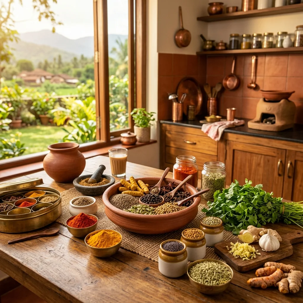 The Ayurvedic Kitchen: 60 Healing Recipes for Modern Indians